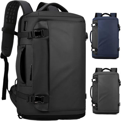 Sac à dos pour ordinateur portable 15” (38,1 cm) imperméable avec ouverture latérale et port USB-C