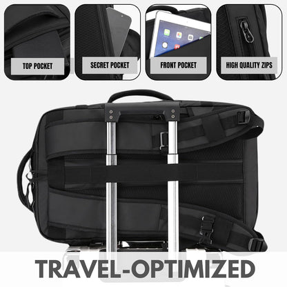 Sac à dos pour ordinateur portable 15” (38,1 cm) imperméable avec ouverture latérale et port USB-C