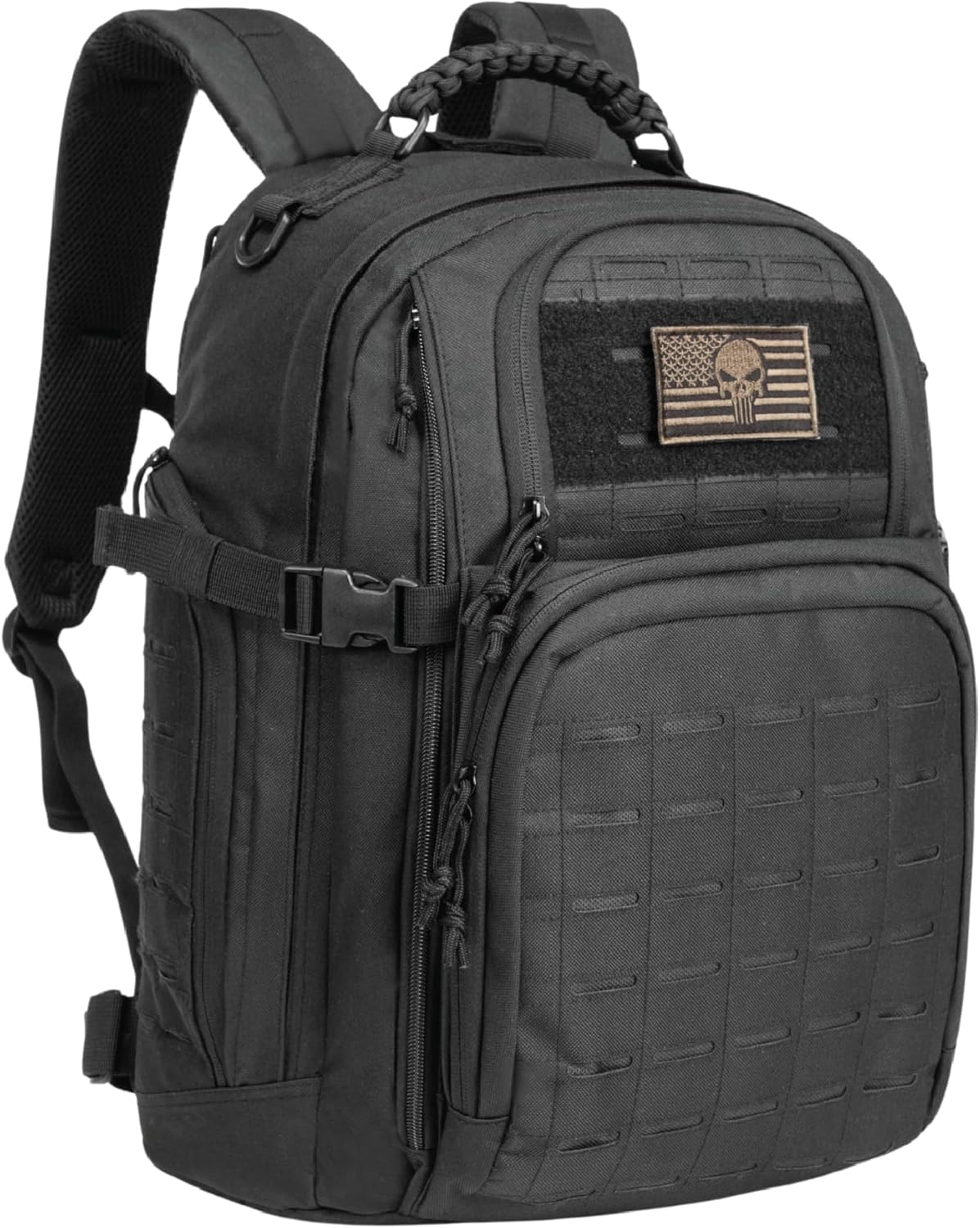 Sac à dos tactique 35 L mixte - système MOLLE et rangement pour ordinateur portable