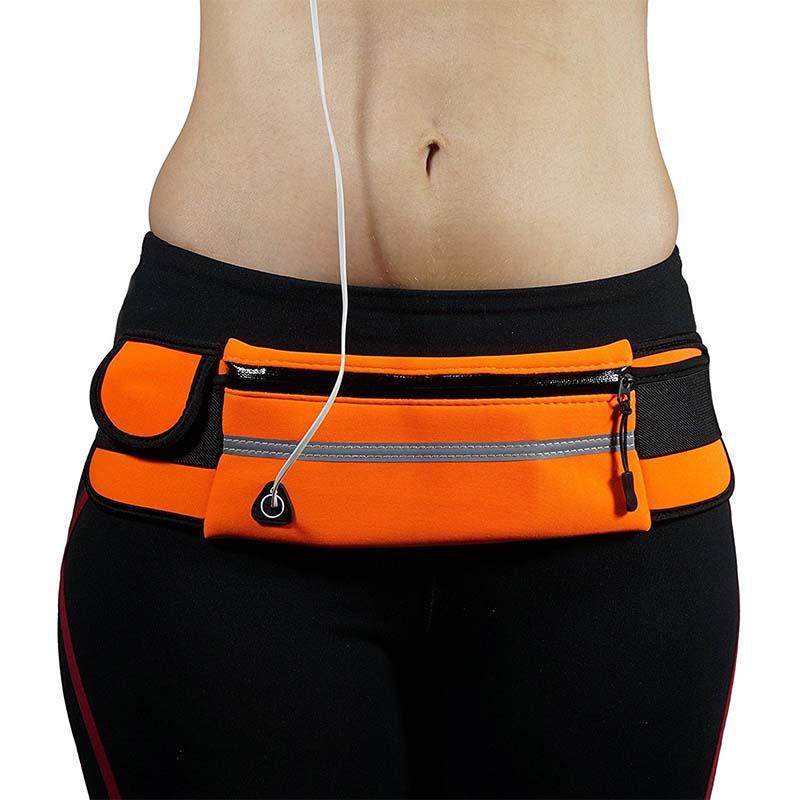 Sac banane de fitness unisexe léger et imperméable