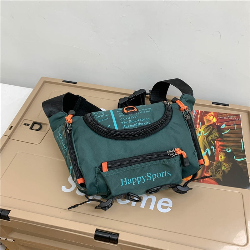 Sac banane et à bandoulière de voyage résistant à l’eau pour homme