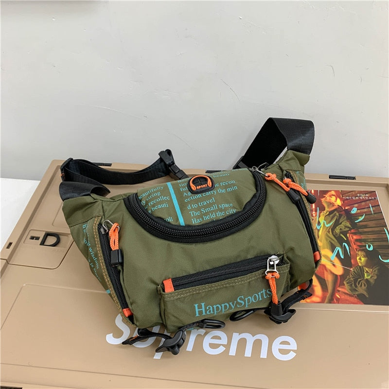 Sac banane et à bandoulière de voyage résistant à l’eau pour homme