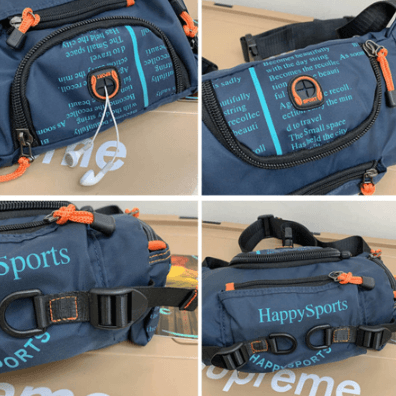 Sac banane et à bandoulière de voyage résistant à l’eau pour homme