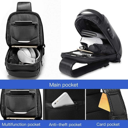 Sac bandoulière antivol