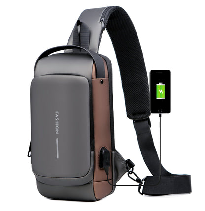 Sac bandoulière antivol