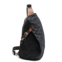 Sac bandoulière en toile déperlante avec poche antivol – multiporté