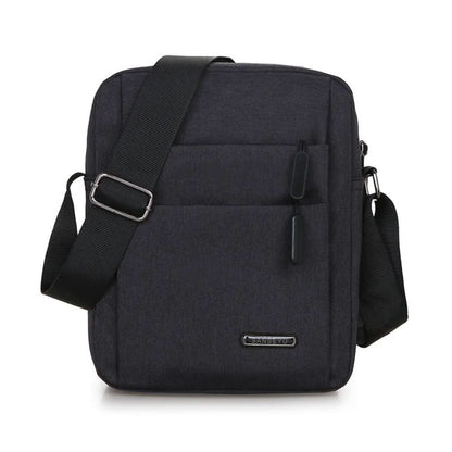 Sac bandoulière homme imperméable avec dispositif anti-vol