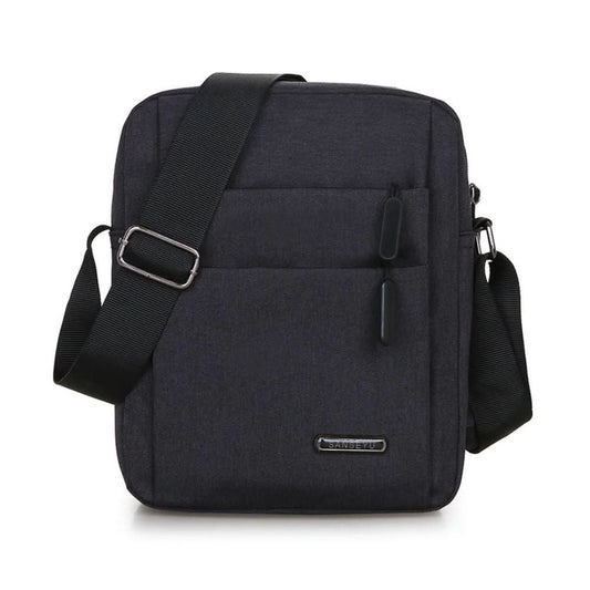 Sac bandoulière homme imperméable avec dispositif anti-vol