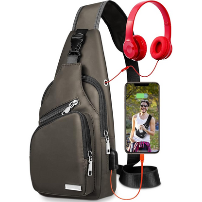 Sac bandoulière multifonction imperméable