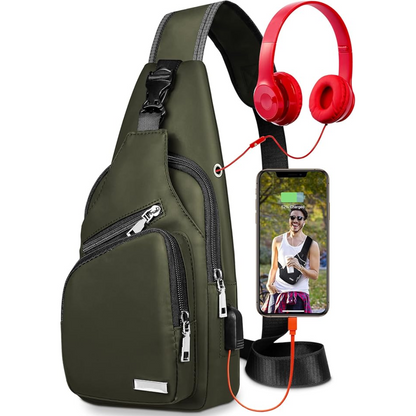 Sac bandoulière multifonction imperméable