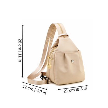 Sac bandoulière multipoches – léger, sûr et polyvalent