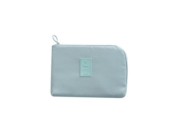 Sac de rangement unisexe compact et étanche pour accessoires électroniques