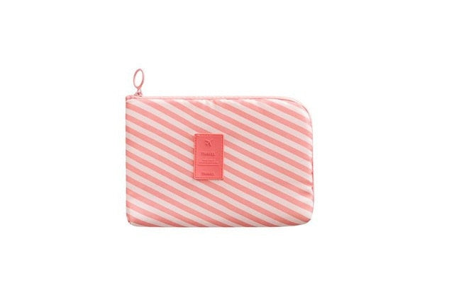 Sac de rangement unisexe compact et étanche pour accessoires électroniques