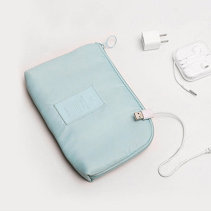 Sac de rangement unisexe compact et étanche pour accessoires électroniques