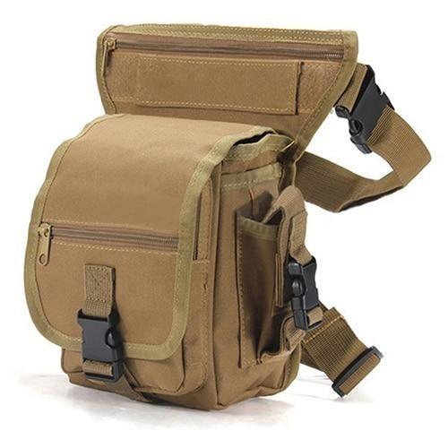 Sacoche de cuisse tactique pour homme - durable, résistante à l’eau et multi-poches