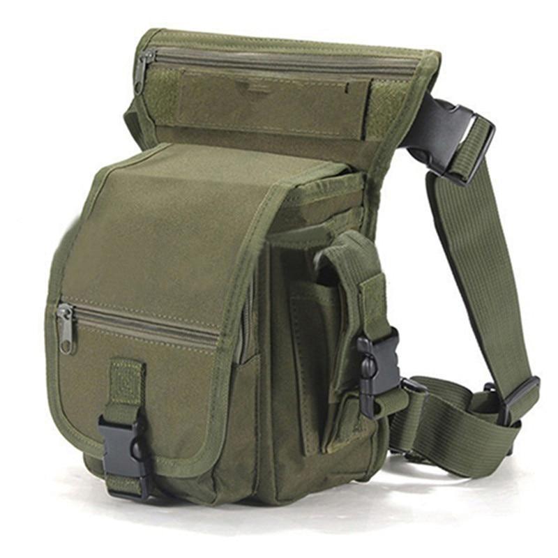Sacoche de cuisse tactique pour homme - durable, résistante à l’eau et multi-poches
