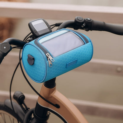 Sacoche de vélo | Compatible écran tactile | Système velcro universel
