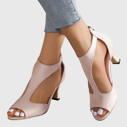 Sandales à talons orthopédiques à bride à la cheville femme