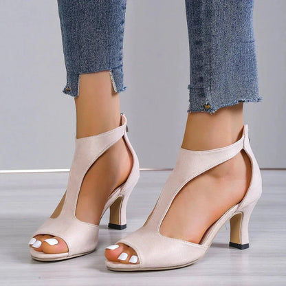 Sandales orthopédiques à bride en T pour femme