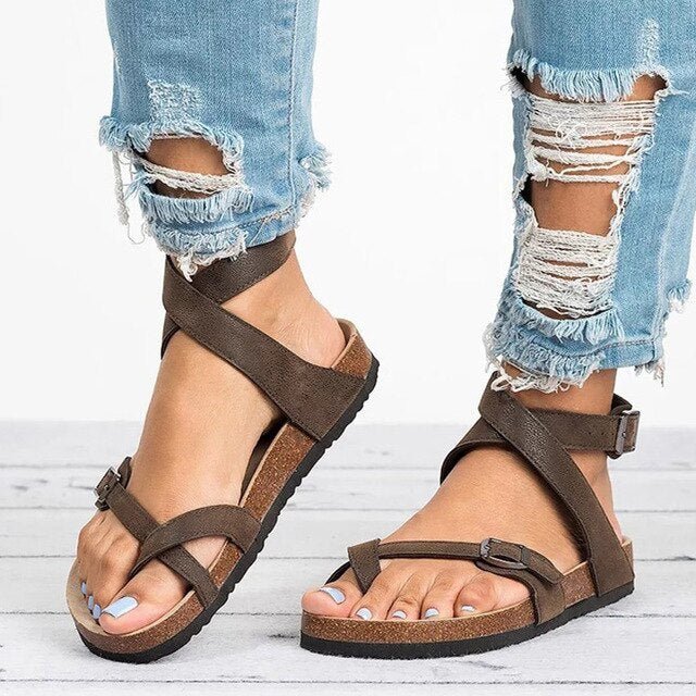Sandales orthopédiques femme