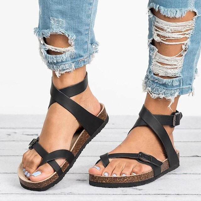 Sandales orthopédiques femme
