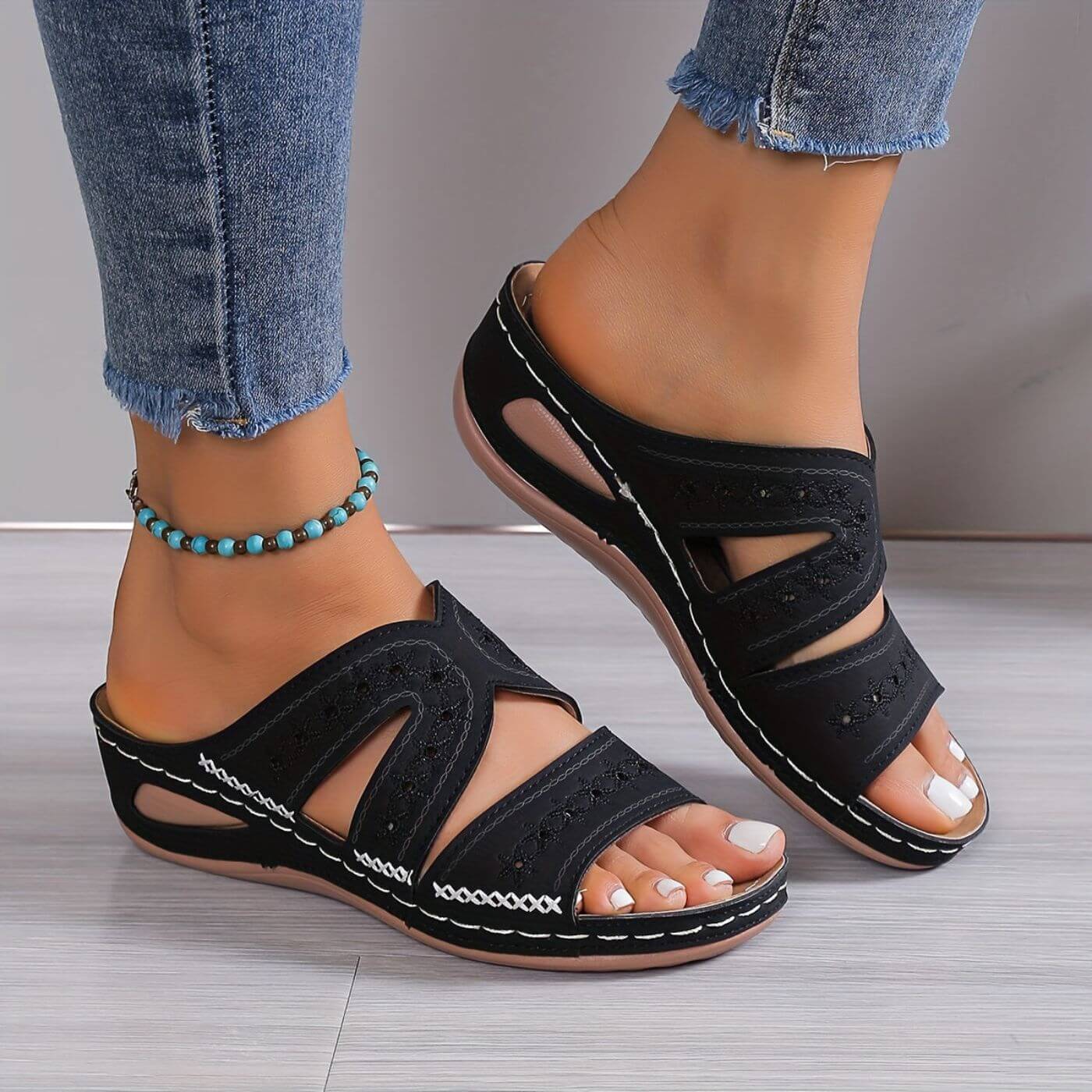 Sandales orthopédiques femme