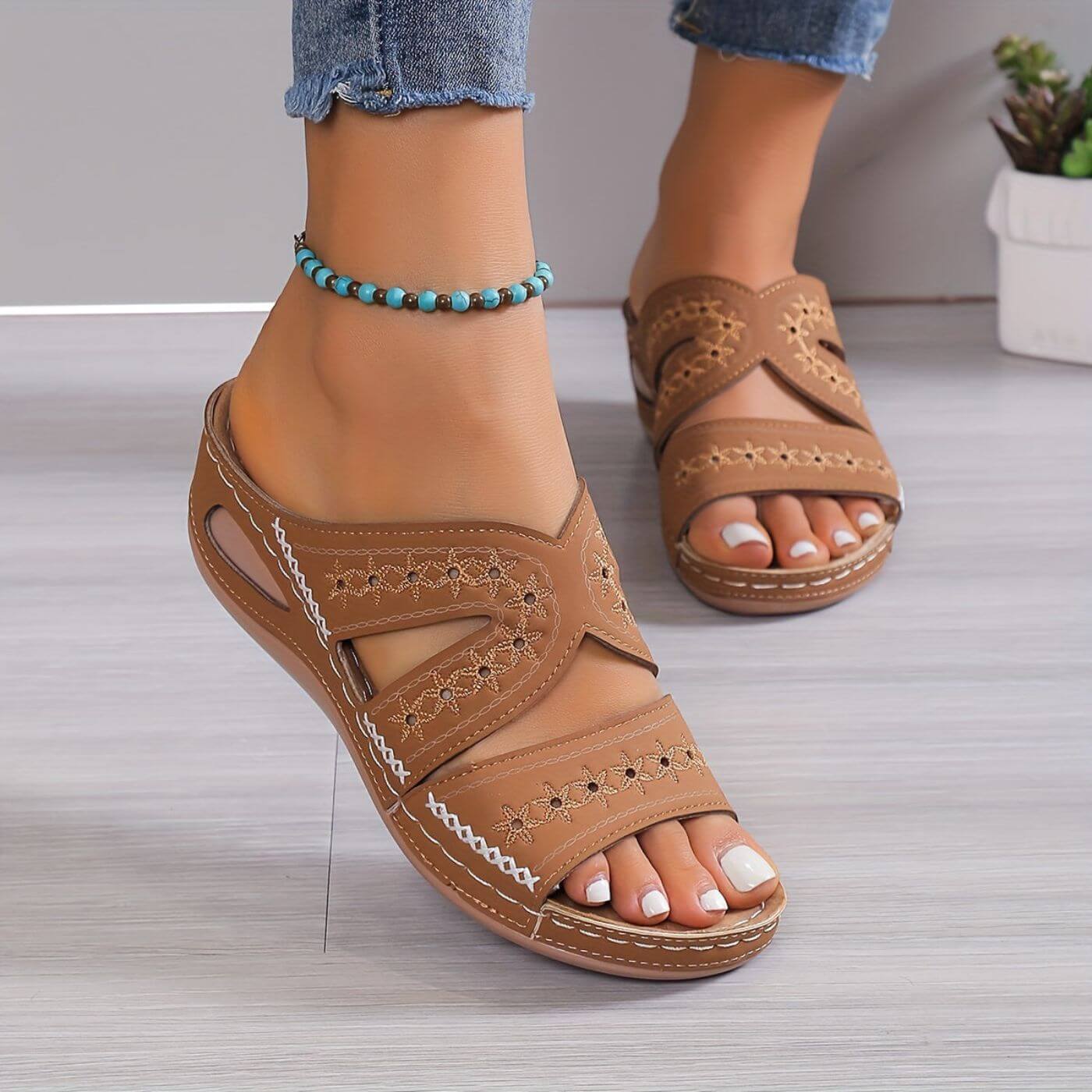 Sandales orthopédiques femme