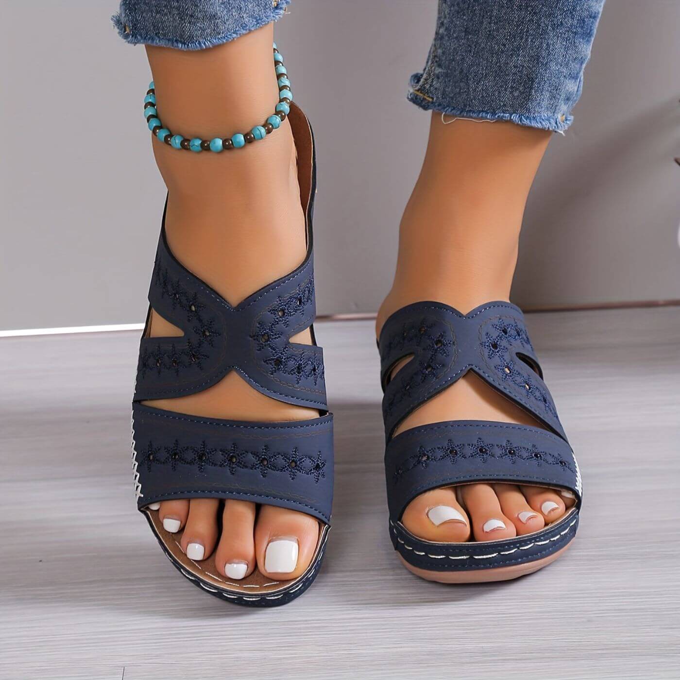 Sandales orthopédiques femme