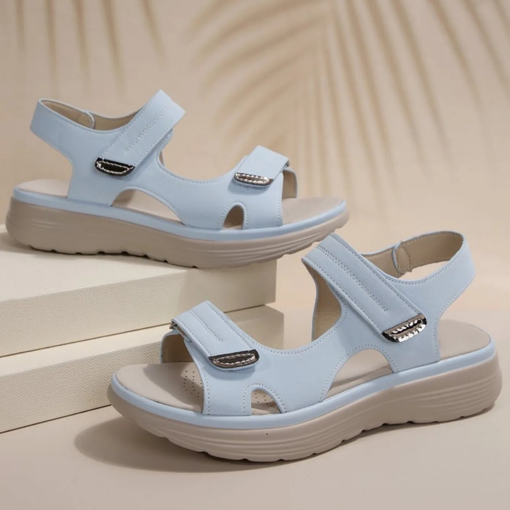 Sandales orthopédiques femme – brides réglables, soutien anatomique, design élégant