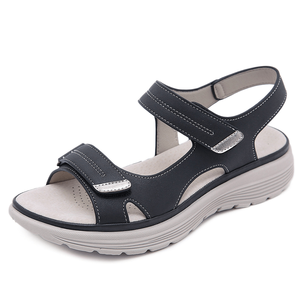 Sandales orthopédiques pour femme à bride à la cheville réglable