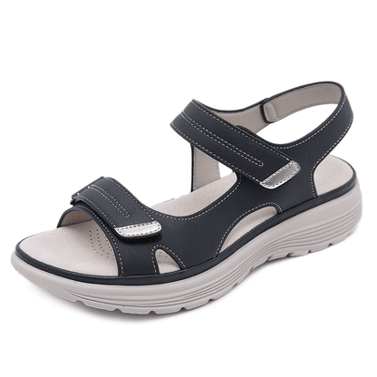 Sandales orthopédiques pour femme à bride à la cheville réglable