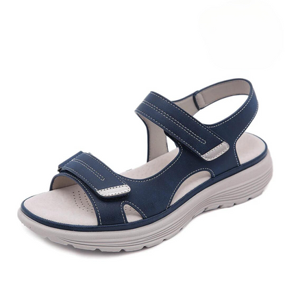 Sandales orthopédiques pour femme à bride à la cheville réglable