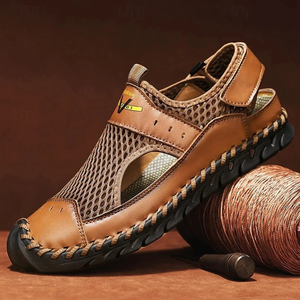 Sandales orthopédiques pour homme à bout fermé
