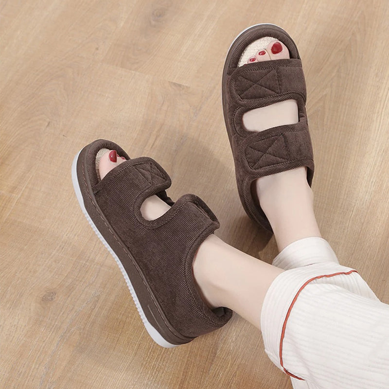 Sandales pour diabétiques pour pieds gonflés et sensibles