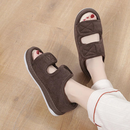 Sandales pour diabétiques pour pieds gonflés et sensibles