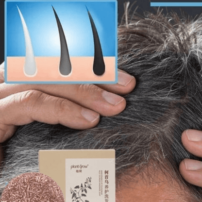 Savon bio pour foncer les cheveux