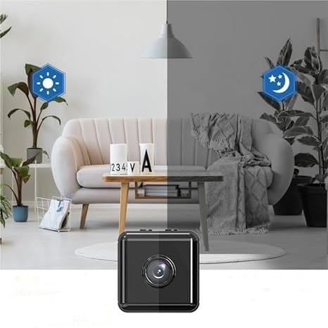 SecureView – mini caméra de surveillance sans fil 1080p pour intérieur et extérieur