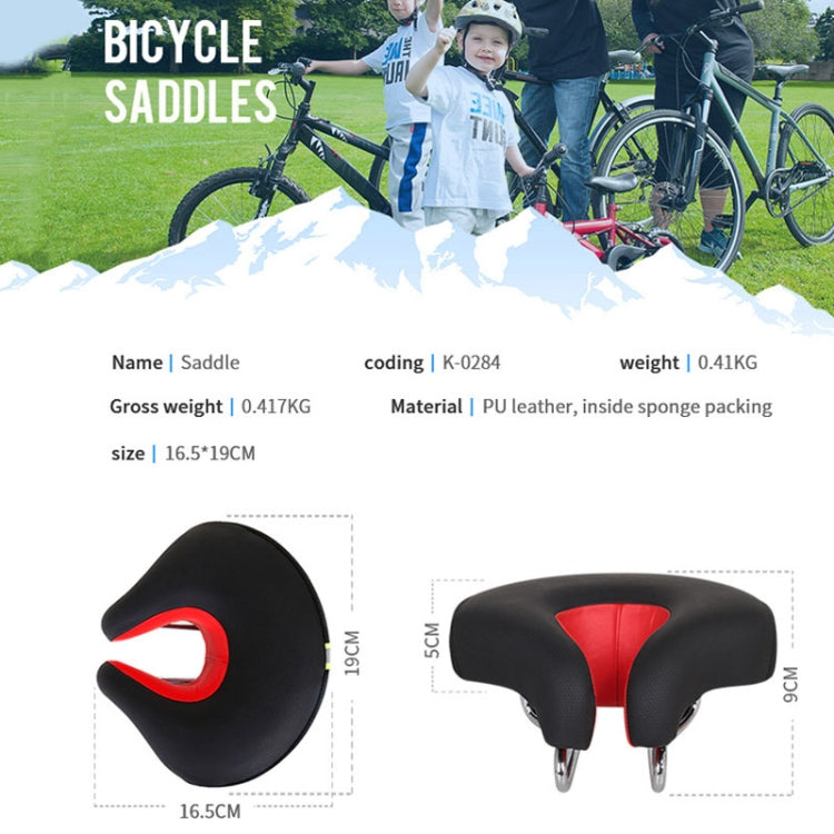 Selle de VTT | ergonomique et rembourrée | réduction de la pression