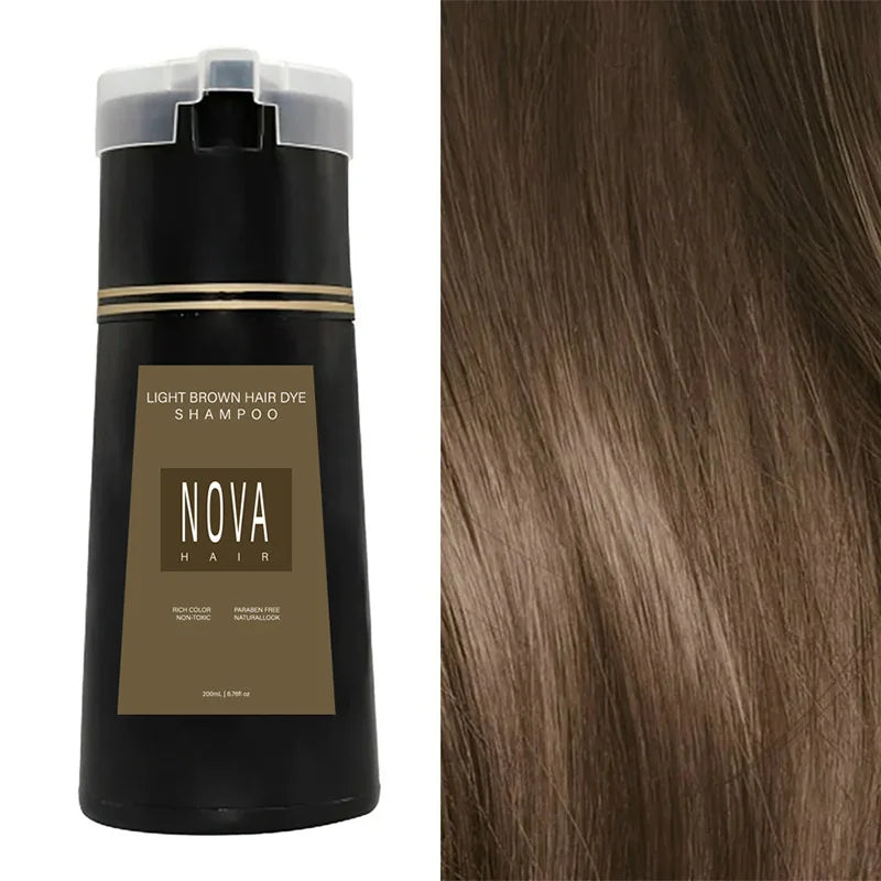 Shampoing colorant instantané