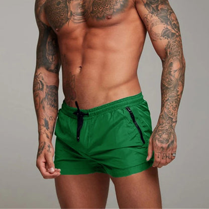 Short de bain pour homme avec poches zippées
