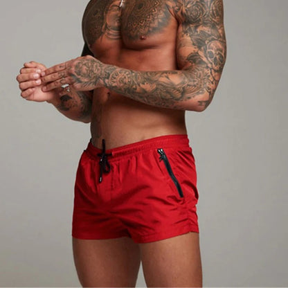 Short de bain pour homme avec poches zippées