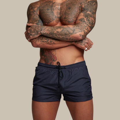 Short de bain pour homme avec poches zippées