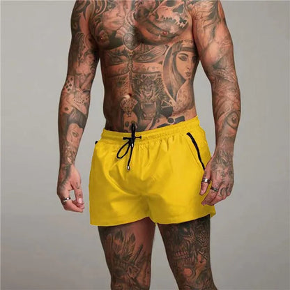 Short de bain pour homme avec poches zippées