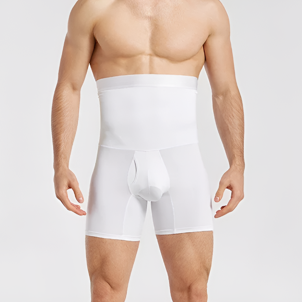 Short de compression taille haute pour homme