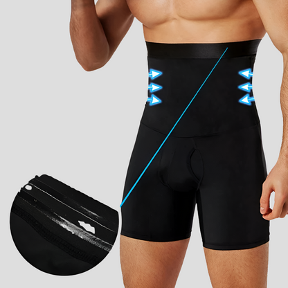 Short de compression taille haute pour homme