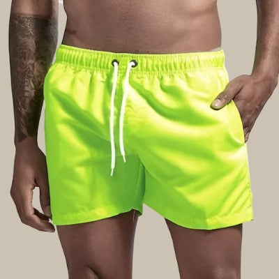 Shorts de bain élastiques pour homme