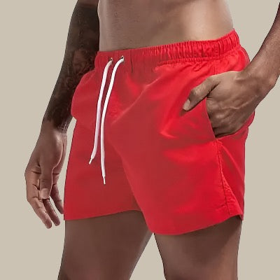 Shorts de bain élastiques pour homme
