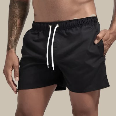 Shorts de bain élastiques pour homme