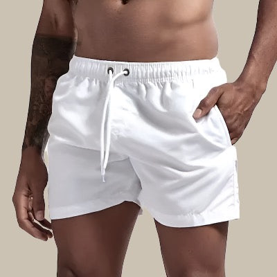 Shorts de bain élastiques pour homme