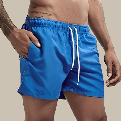 Shorts de bain élastiques pour homme